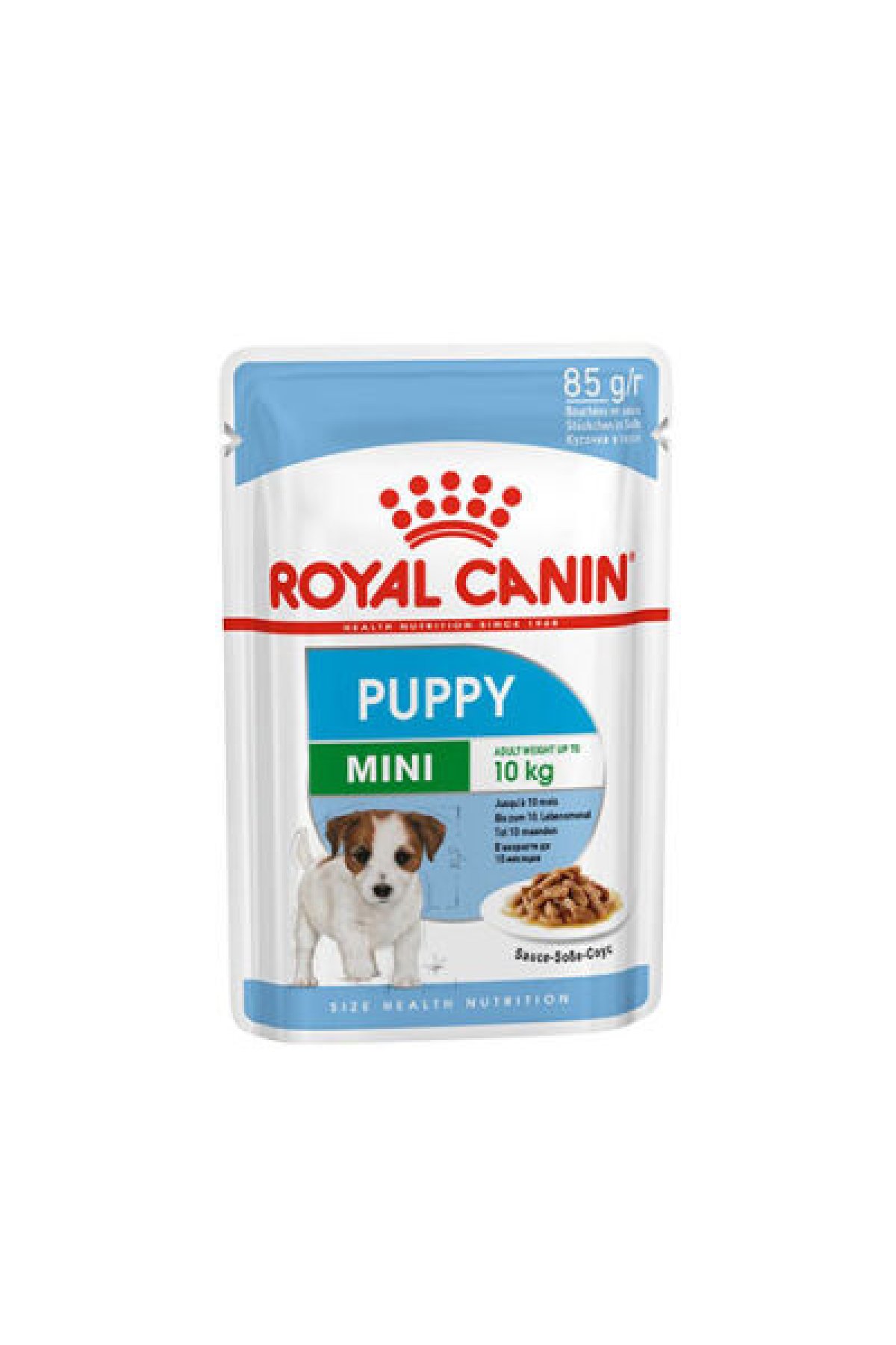 Mini Puppy Pouch Yavru Köpek Konservesi 6 Adet 85 Gr