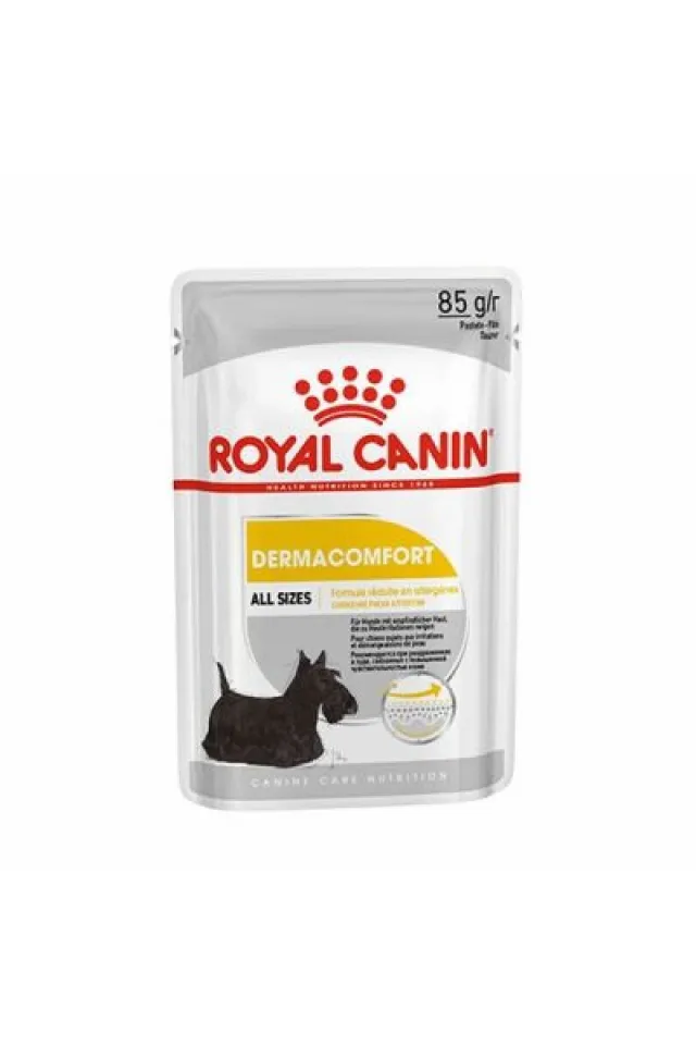 Ccn Dermacomfort Loaf Pate Pouch Küçük Irk Yetişkin Köpek Konservesi 12 Adet 85 Gr