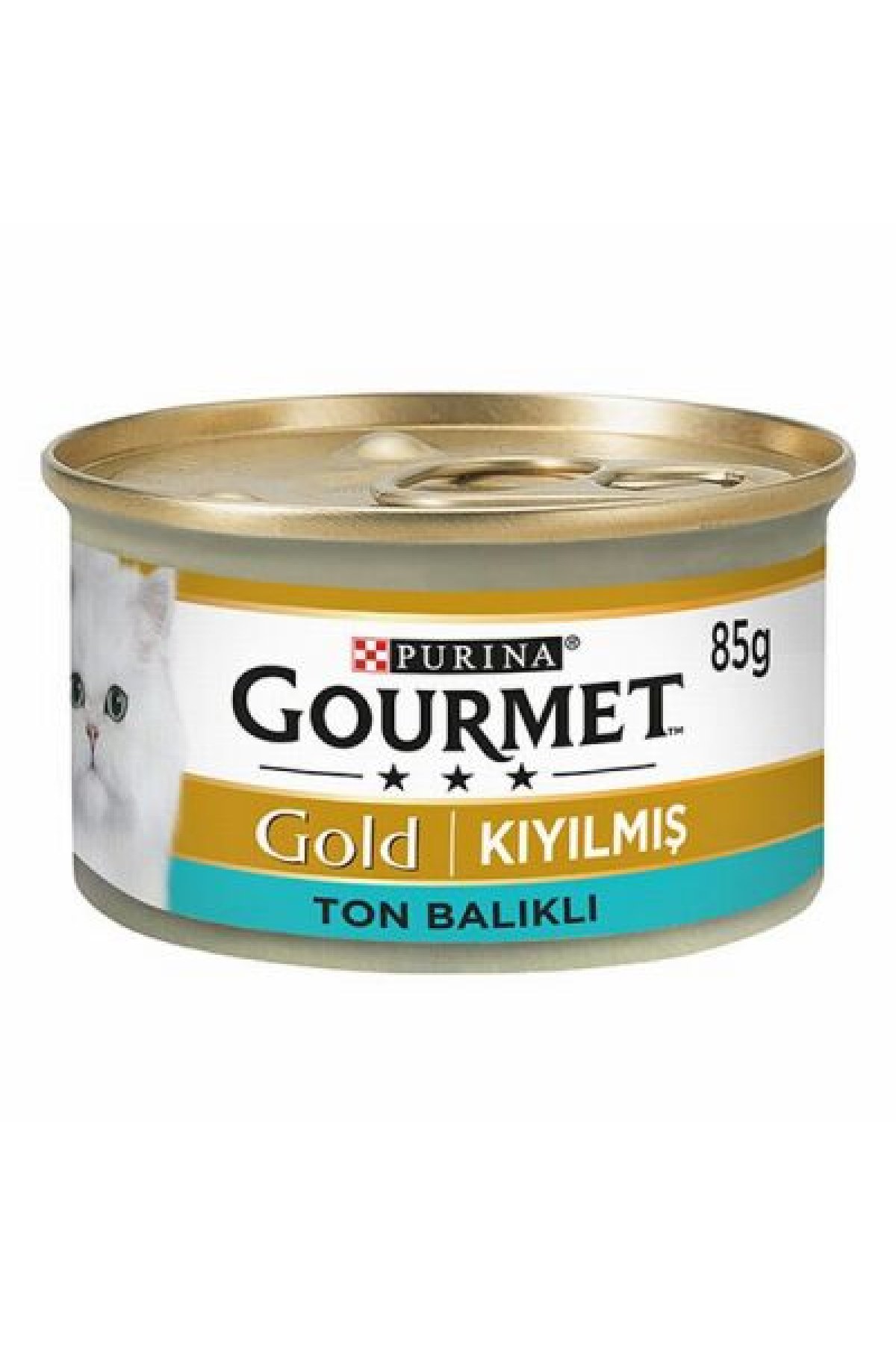 Kıyılmış Ton Balıklı Yetişkin Kedi Konservesi 12 Adet 85 Gr