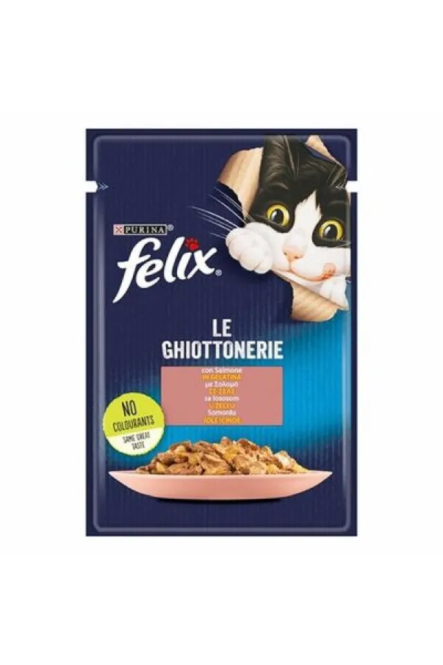 Pouch Somonlu Yetişkin Kedi Konservesi 6 Adet 85 Gr