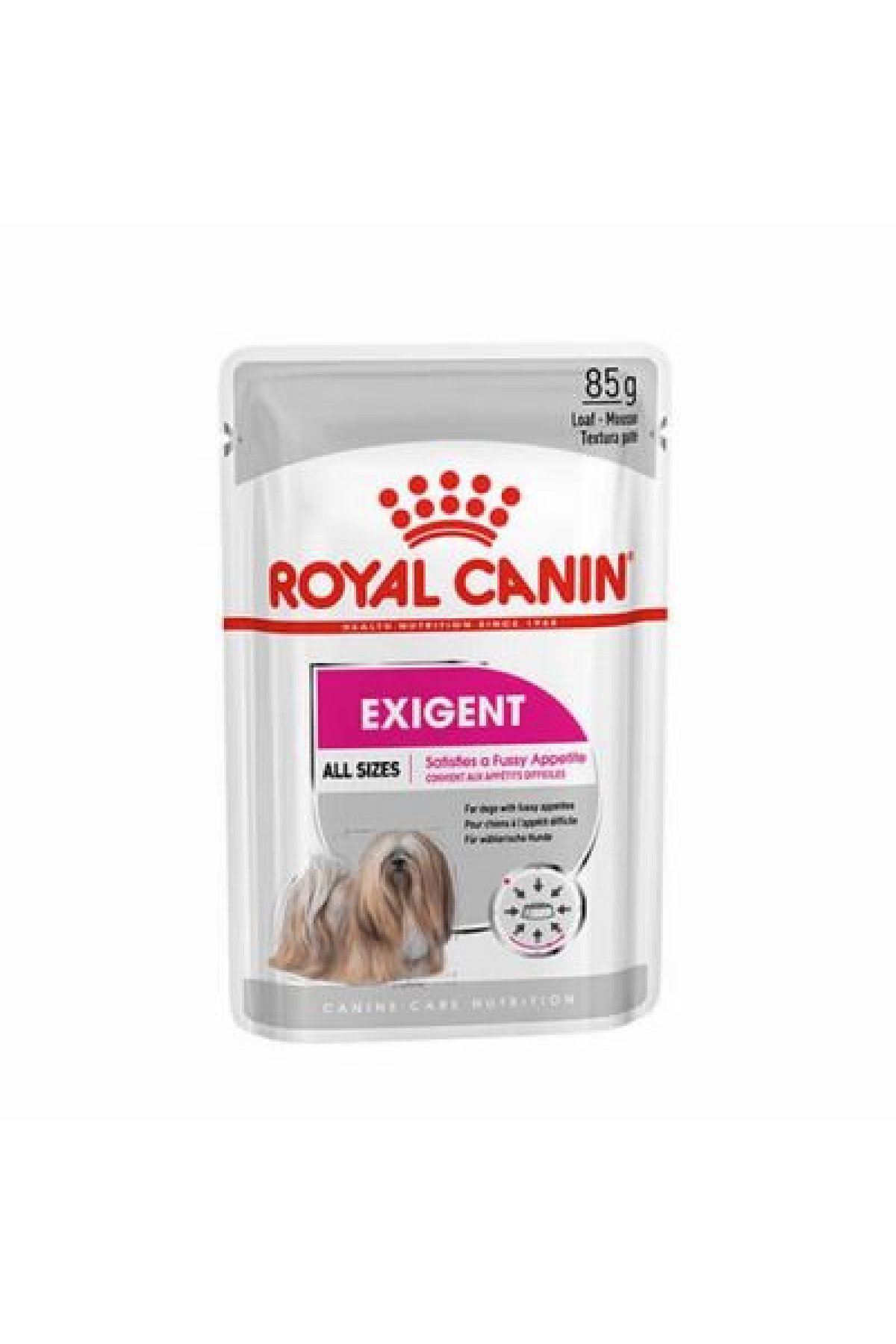 Ccn Exigent Loaf Pate Pouch Küçük Irk Yetişkin Köpek Konservesi 12 Adet 85 Gr