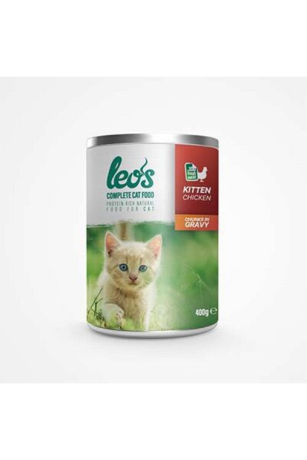 Tavuk Parça Etli Soslu Yavru Kedi Konservesi 6 Adet 400 Gr