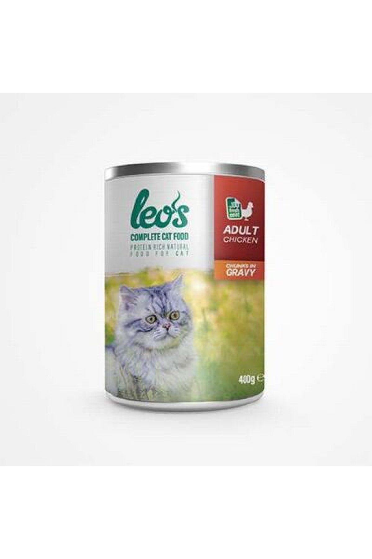 Tavuk Parça Etli Soslu Yetişkin Kedi Konservesi 12 Adet 400 Gr
