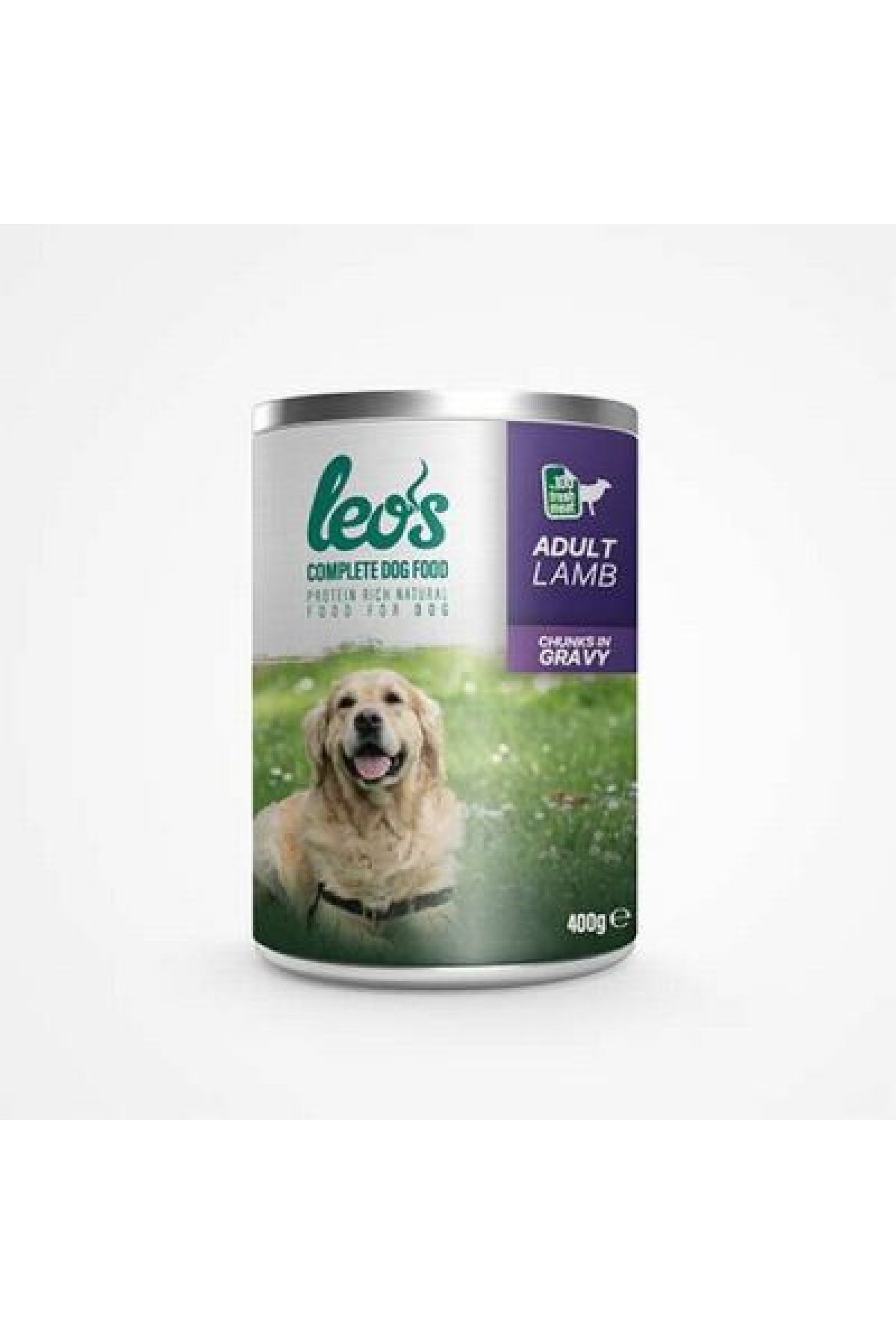 Kuzu Parça Etli Soslu Yetişkin Köpek Konservesi 24 Adet 400 Gr