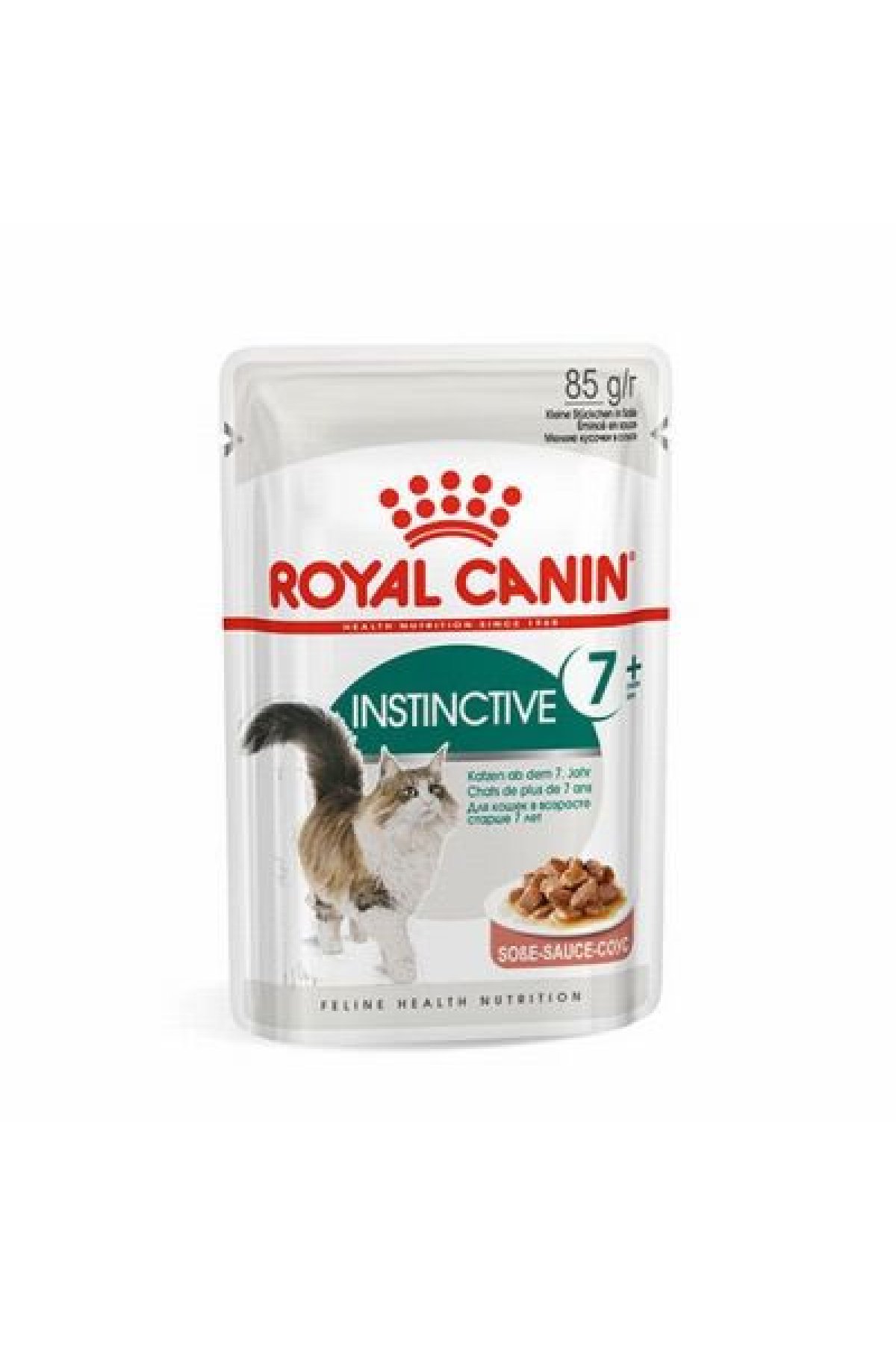 İnstinctive 7+ Gravy Pouch Yaşlı Kedi Konservesi 6 Adet 85 Gr