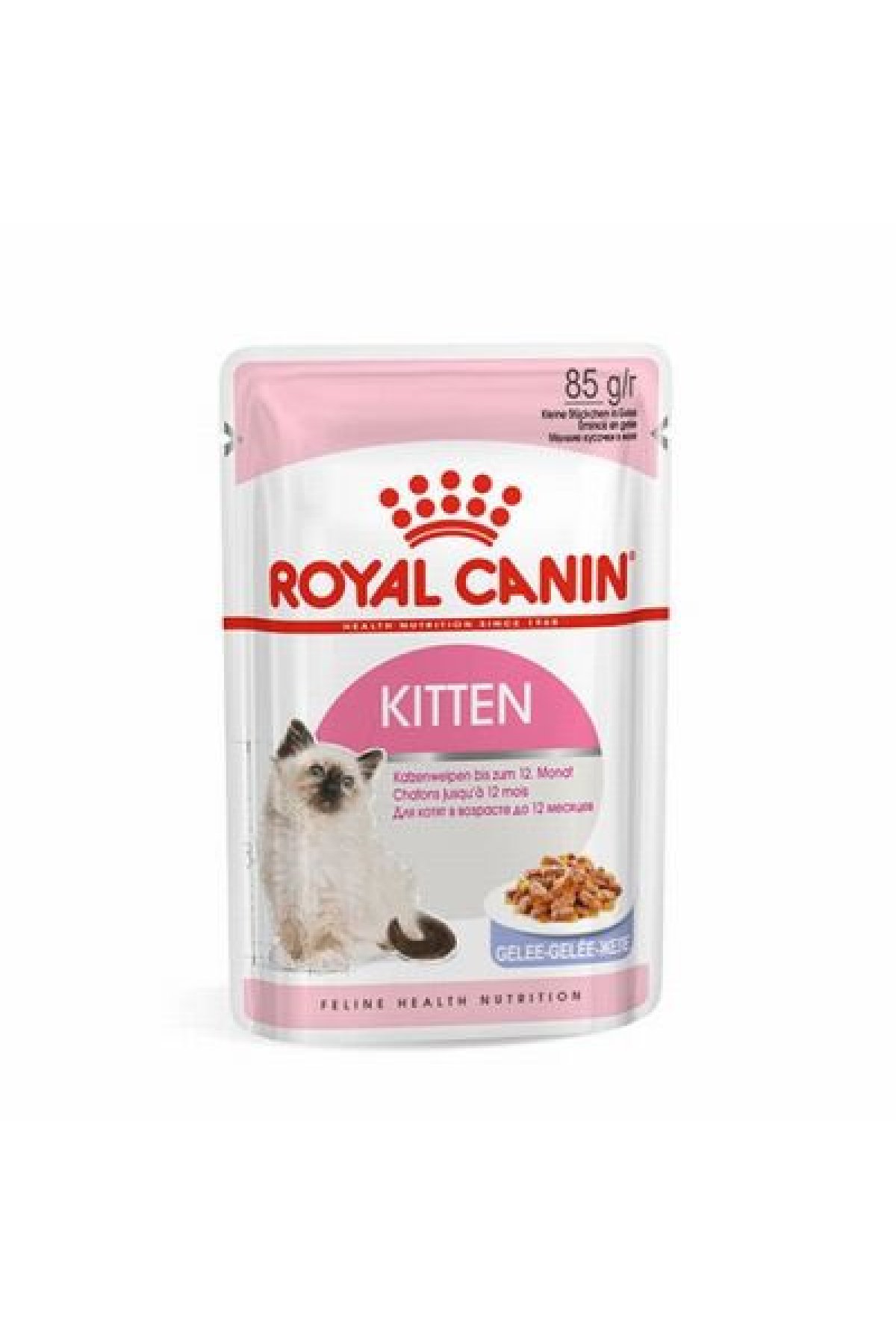 Pouch Kitten Jelly Yavru Kedi Konservesi 12 Adet 85 Gr