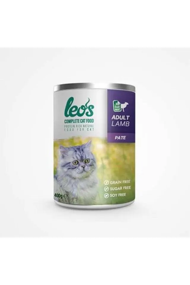 Kuzu Etli Pate Yetişkin Kedi Konservesi 400 Gr