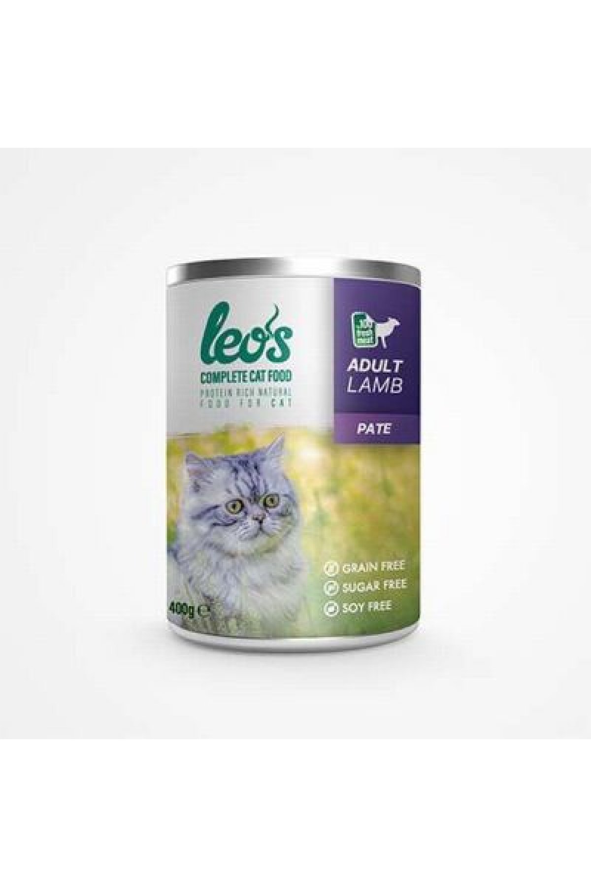 Kuzu Etli Pate Yetişkin Kedi Konservesi 12 Adet 400 Gr