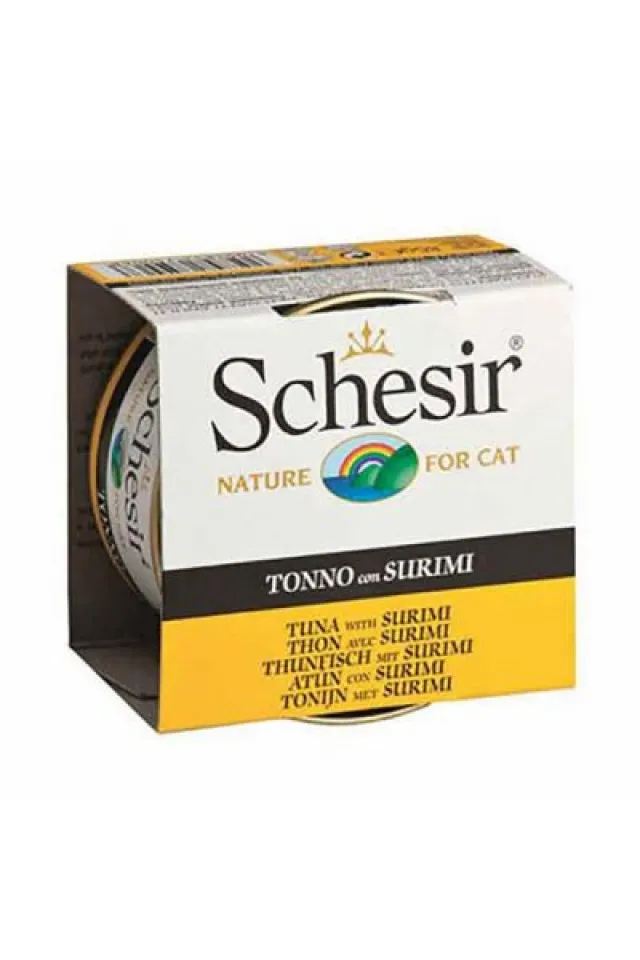 Ton Balıklı ve Surimili Jelly Yetişkin Kedi Konservesi 6 Adet 85 Gr