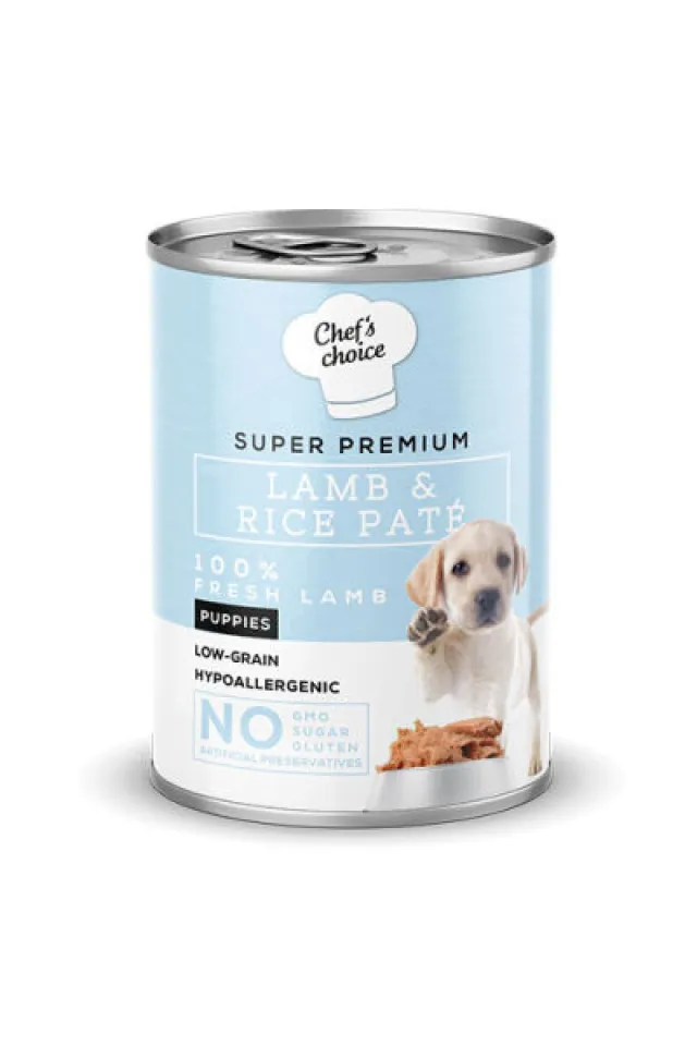 Pate Lamb Puppy Kuzulu Düşük Tahıllı Yavru Köpek Konservesi 24 Adet 400 Gr