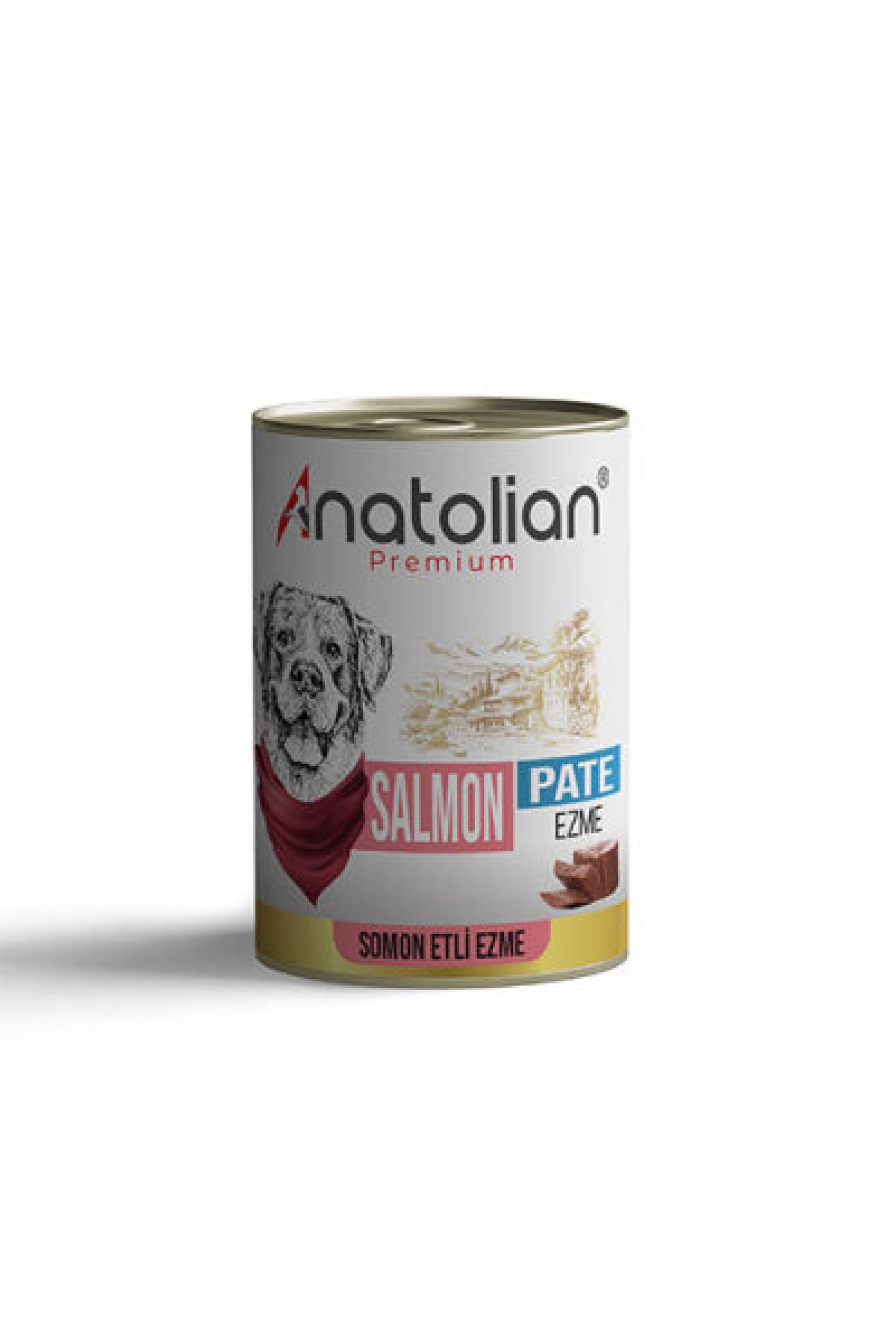 Premium Somonlu Ezme Yetişkin Köpek Konservesi 400 Gr