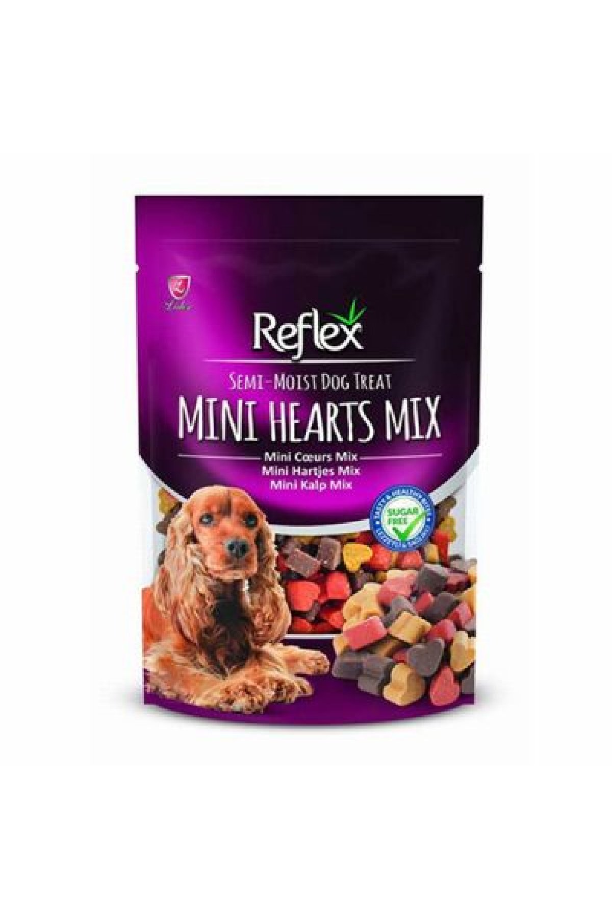 Semi Moist Mini Kalp Mix Yarı Yumuşak Köpek Ödülü 150 Gr
