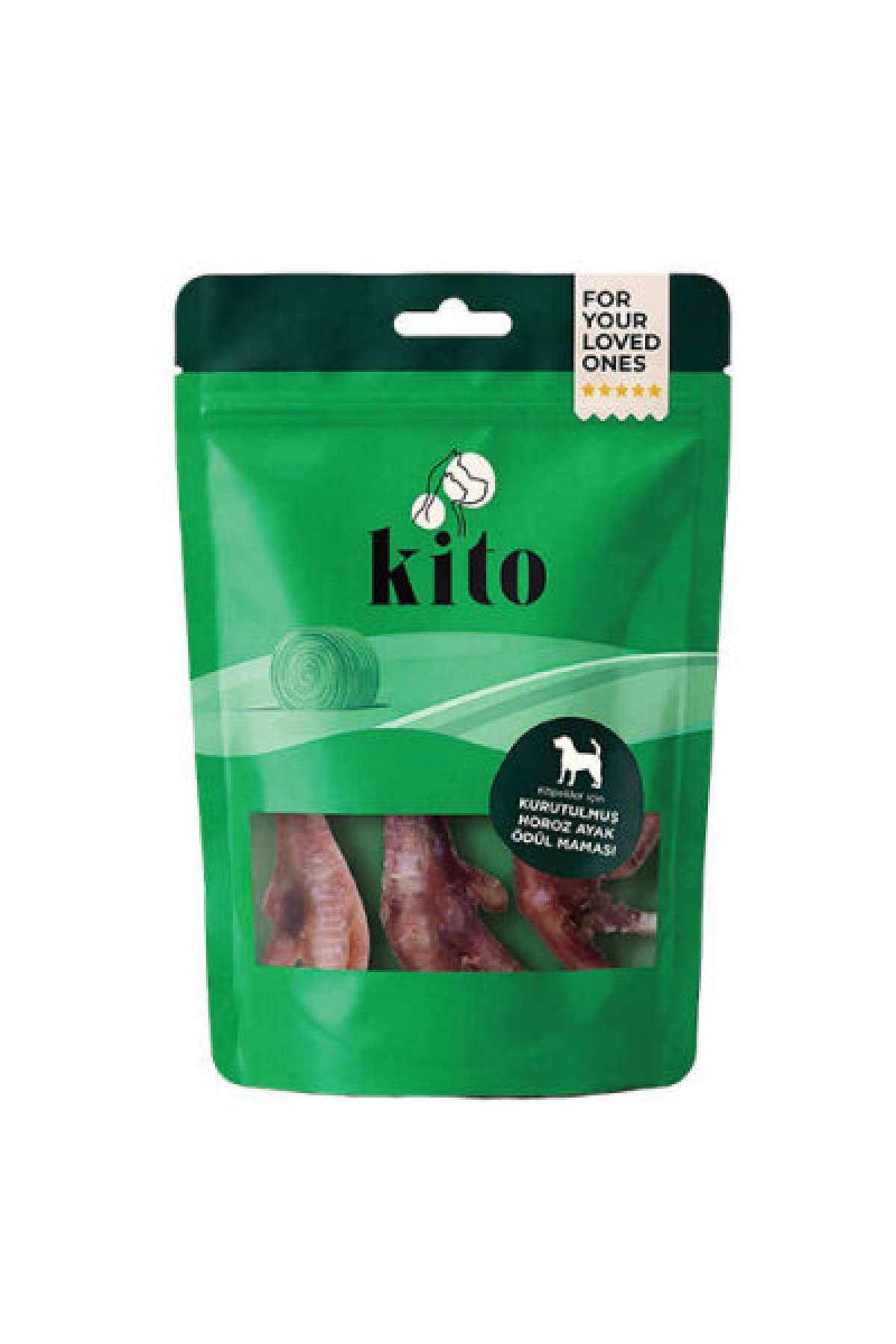 Kurutulmuş Horoz Ayak Köpek Ödülü 100 Gr