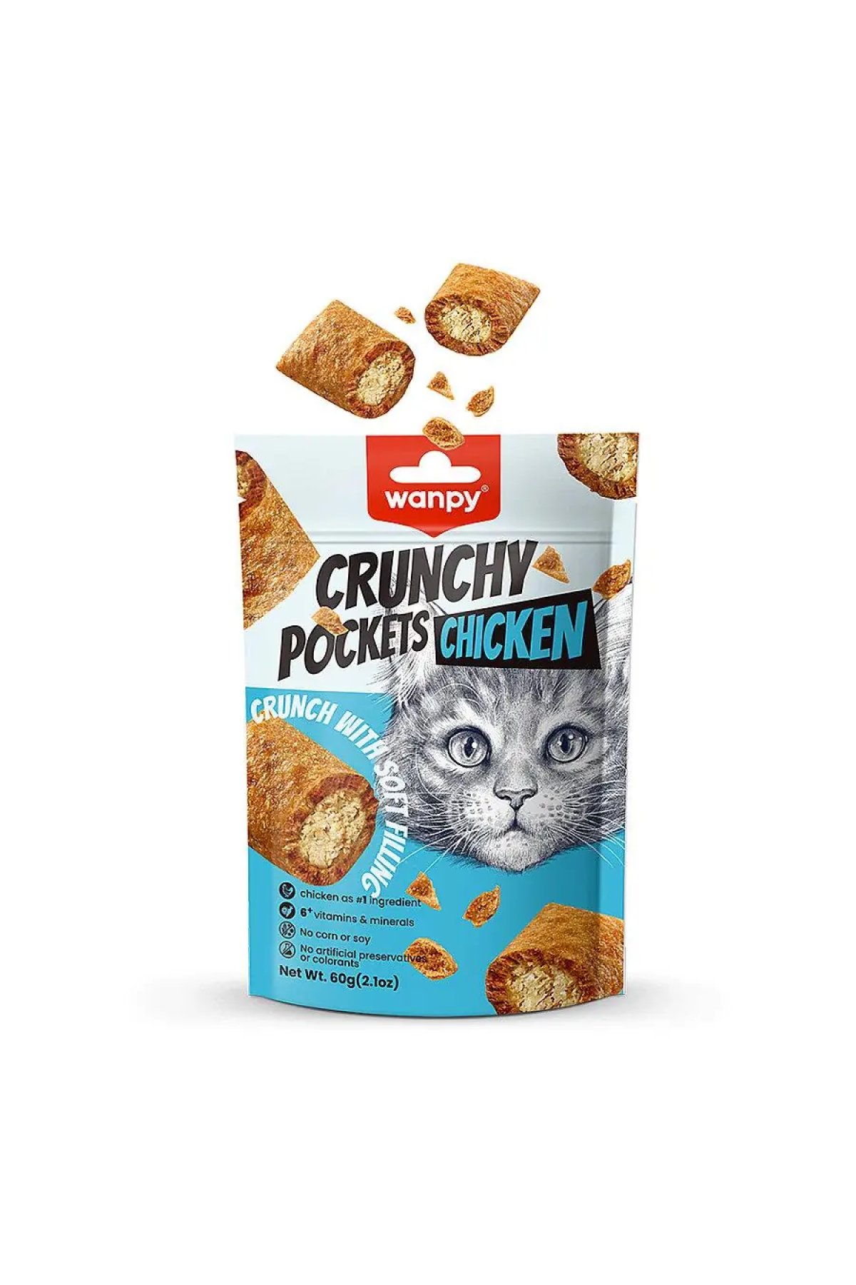 Crunch Tavuklu Kedi Ödül Maması 60gr