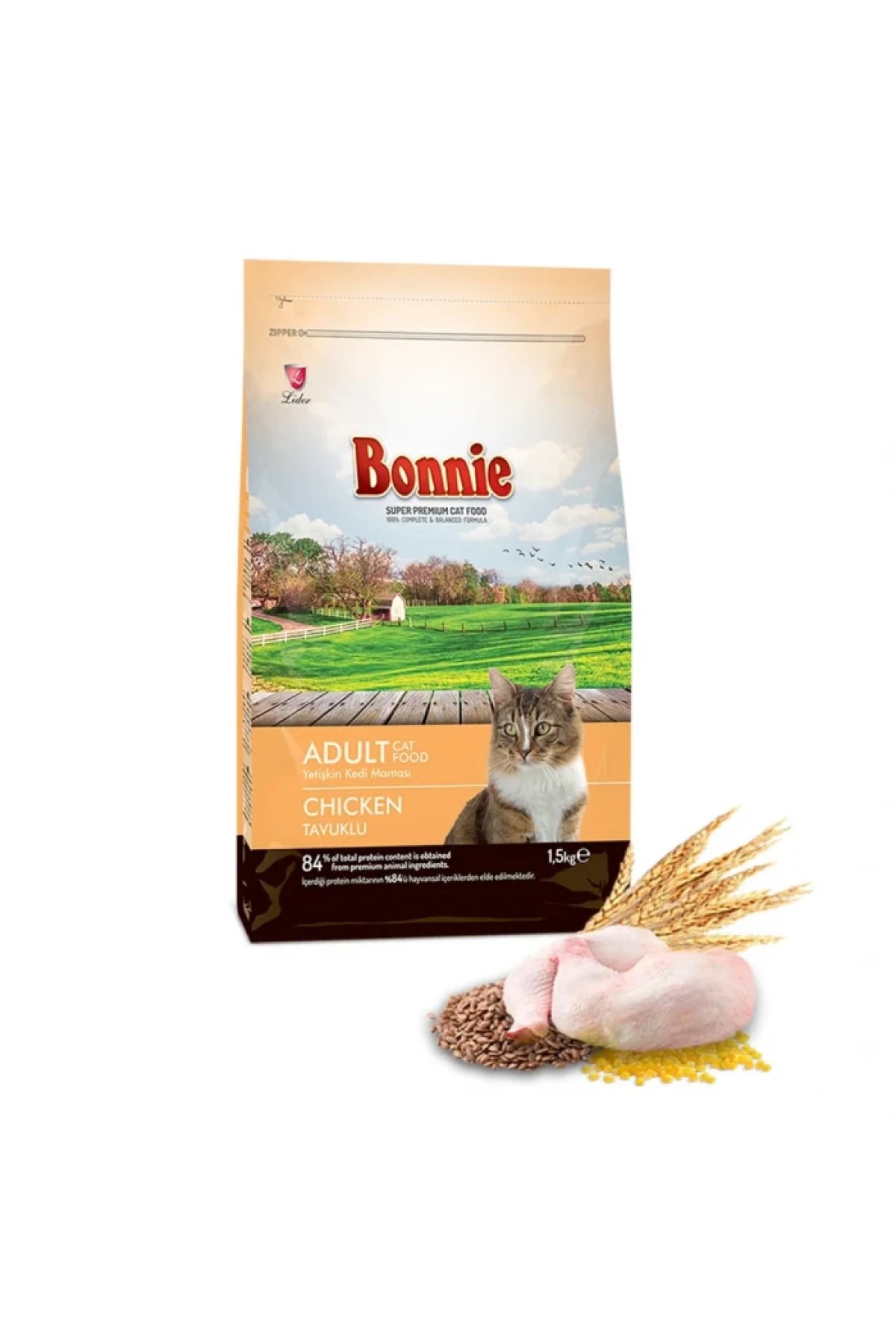 Tavuklu Yetişkin Kedi Maması 1,5 Kg