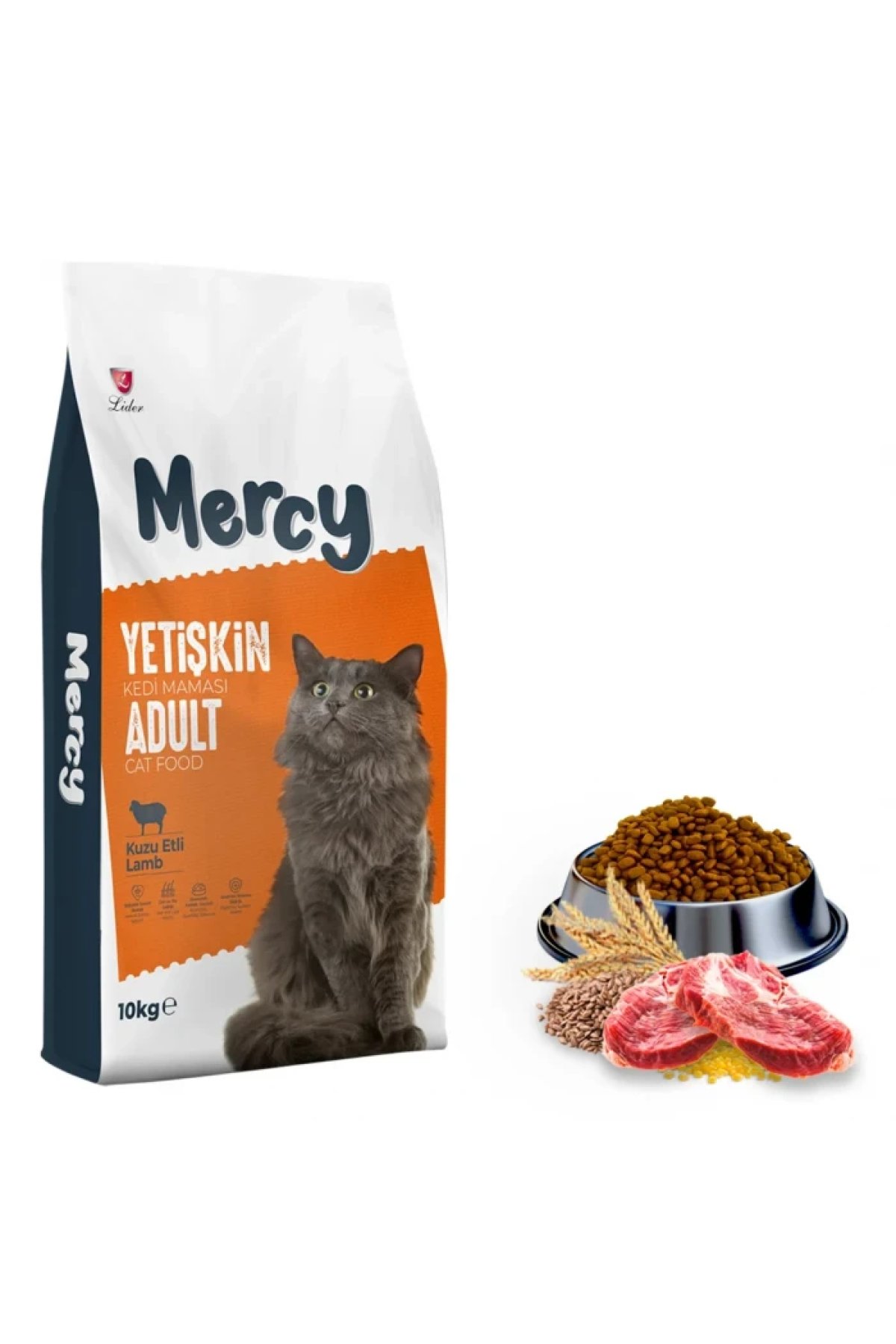 Kuzu Etli Yetişkin Kedi Maması 10 Kg