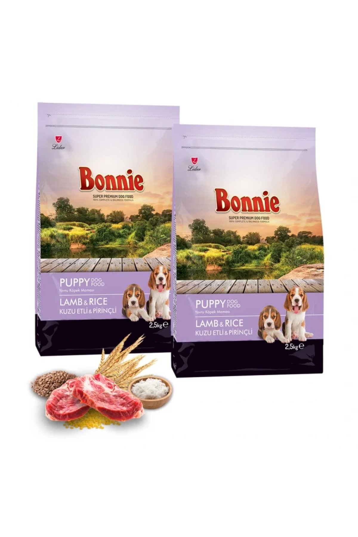 Kuzu Etli Yavru Köpek Maması 2,5 Kg x 2 Adet