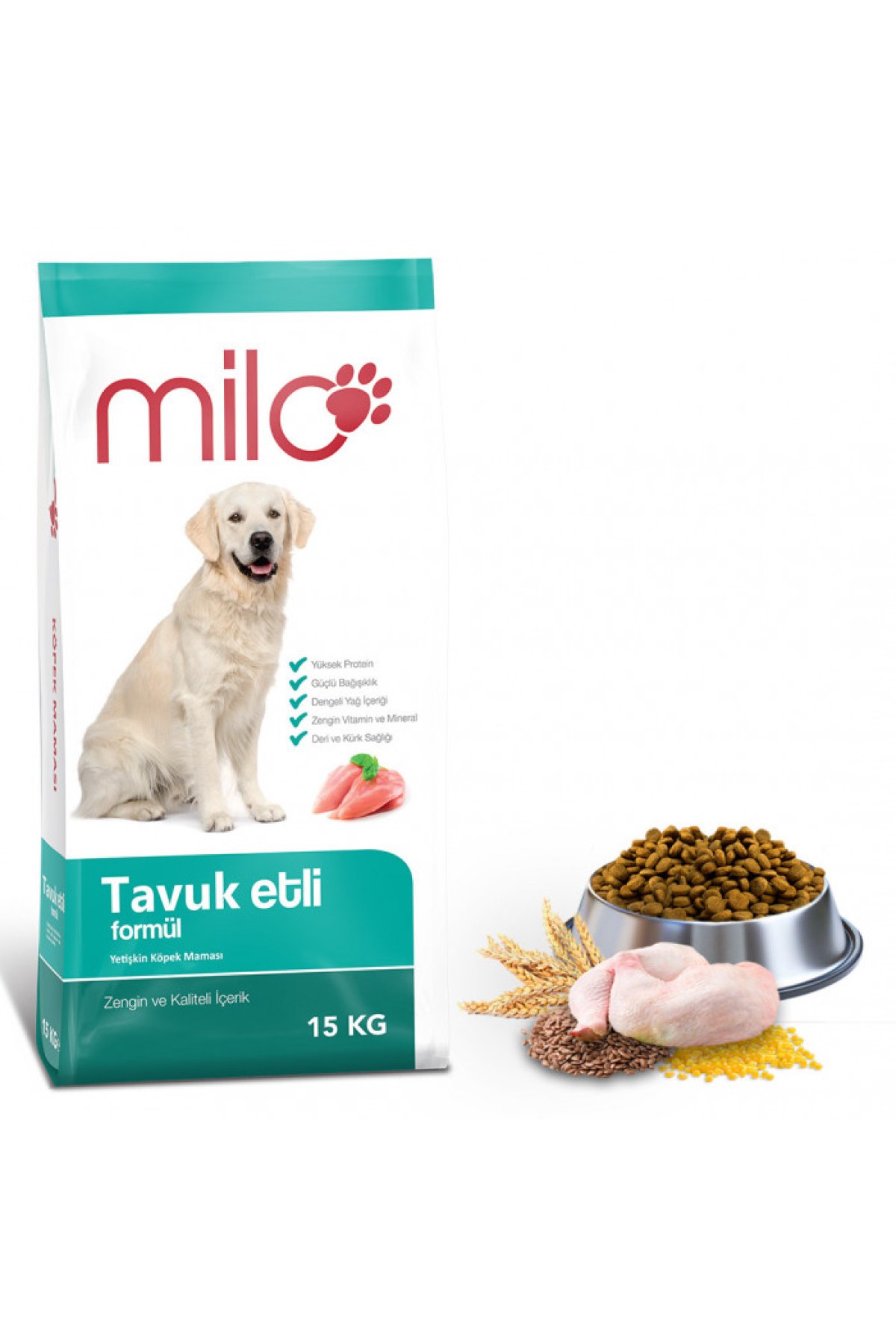 Tavuklu Yetişkin Köpek Maması 15 Kg