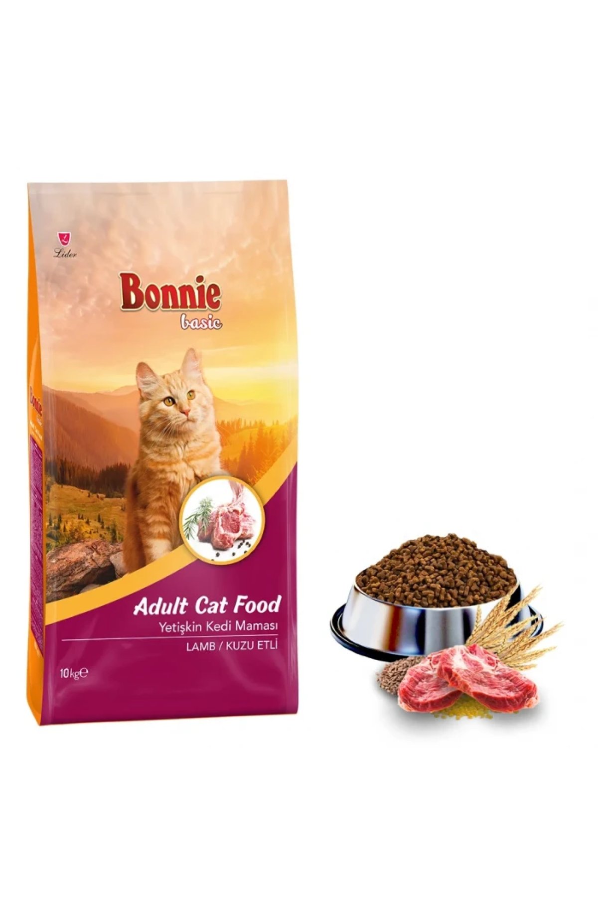 Kuzu Etli Yetişkin Kedi Maması 10 Kg
