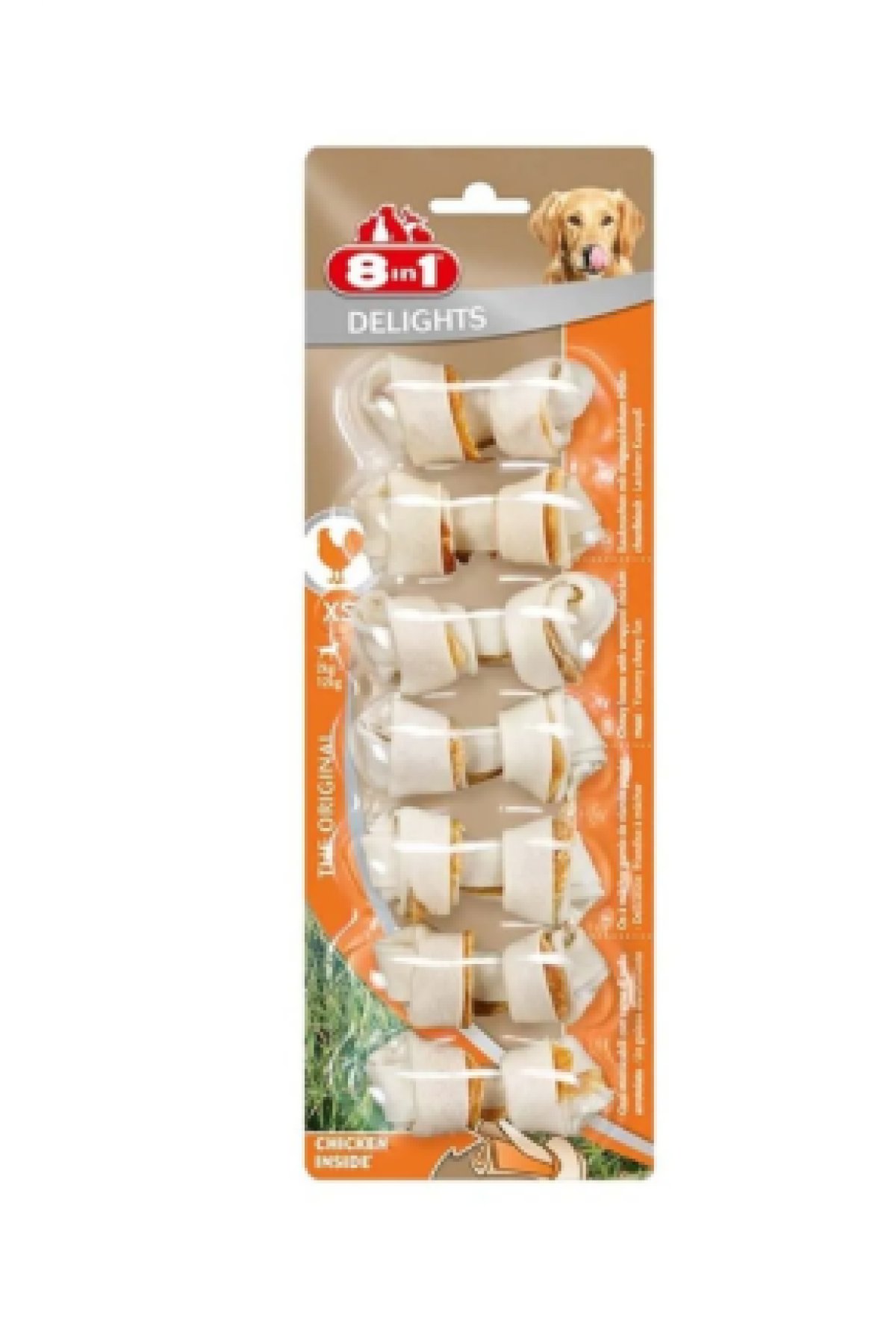 8 In 1 Delight Bones Xs 7 Adet 84 gr