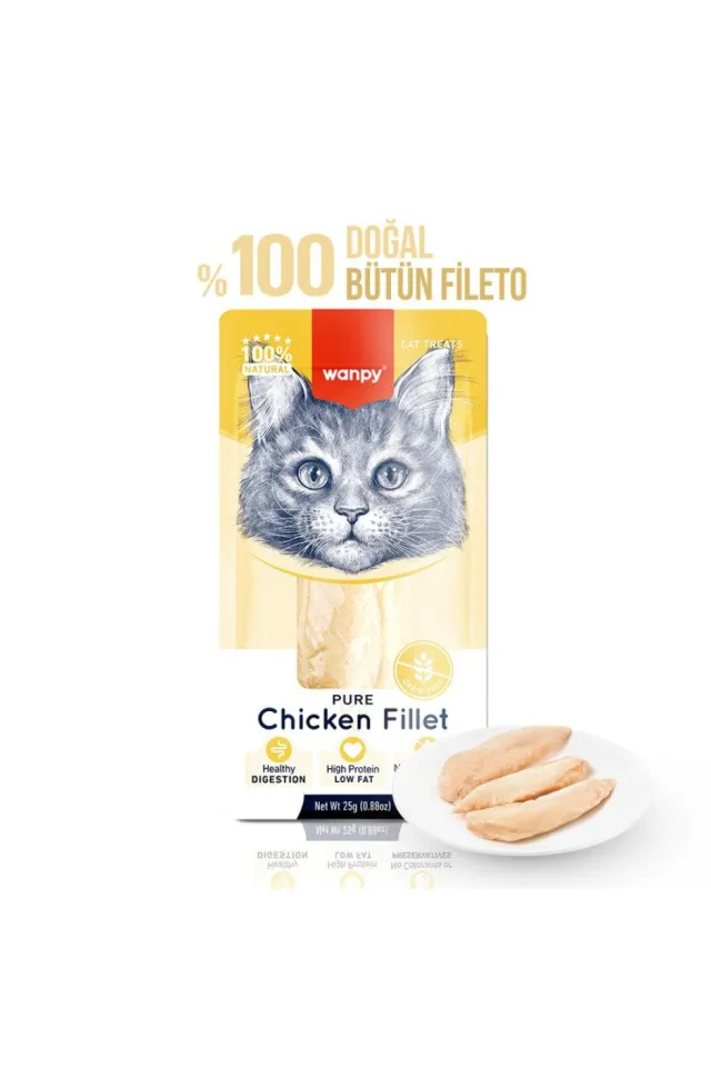 Pure Tavuk Fileto Kedi Ödülü 25 g
