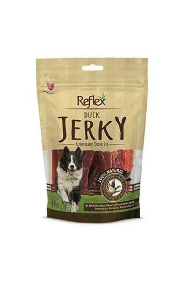 Duck Jerky Kurutulmuş Ördek Eti Köpek Ödülü 80 G