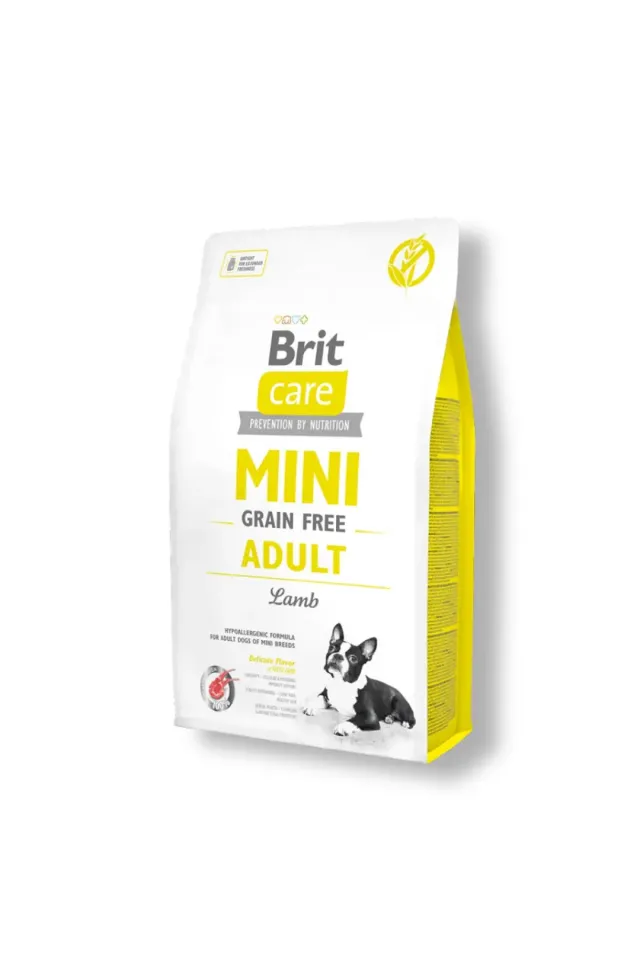 Mini Tahılsız Kuzu Etli Küçük Irk Yetişkin Köpek Maması 2 kg