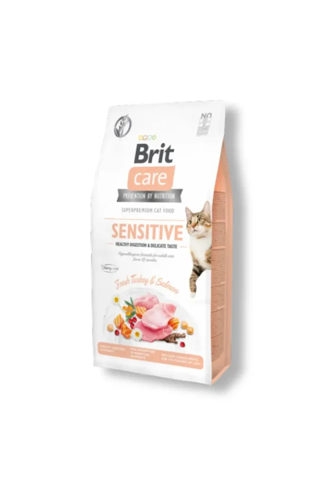 Hipoalerjenik Sensitive Tahılsız Hindili ve Somonlu Yetişkin Kedi Maması 2 kg