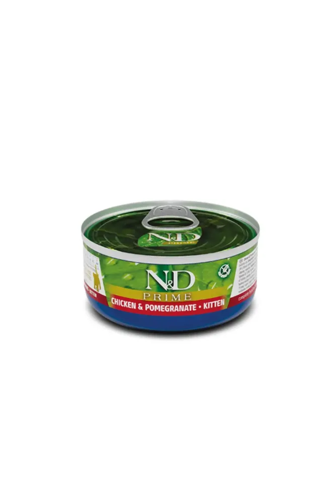 Prime Tahılsız Tavuklu ve Narlı Yavru Kedi Konservesi 70 gr