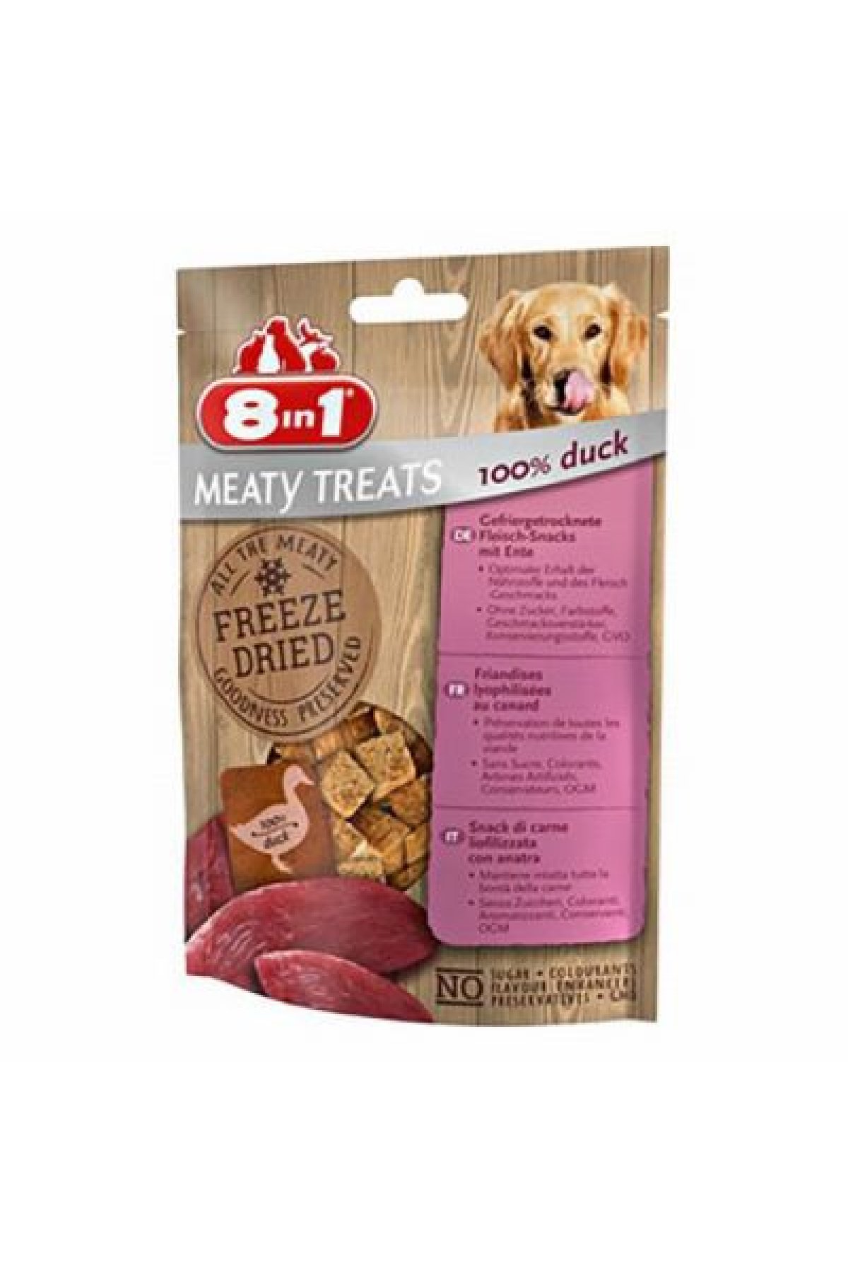 Freeze Dried Ördekli Köpek Ödülü 50 Gr