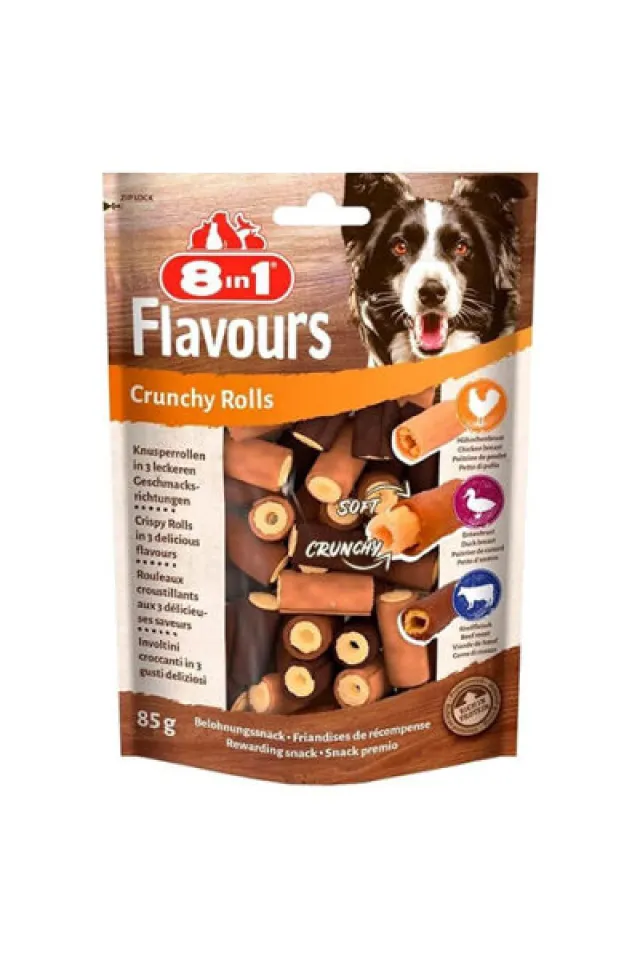 Flavours Crunchy Rolls Kıtır Köpek Ödülü 85 Gr