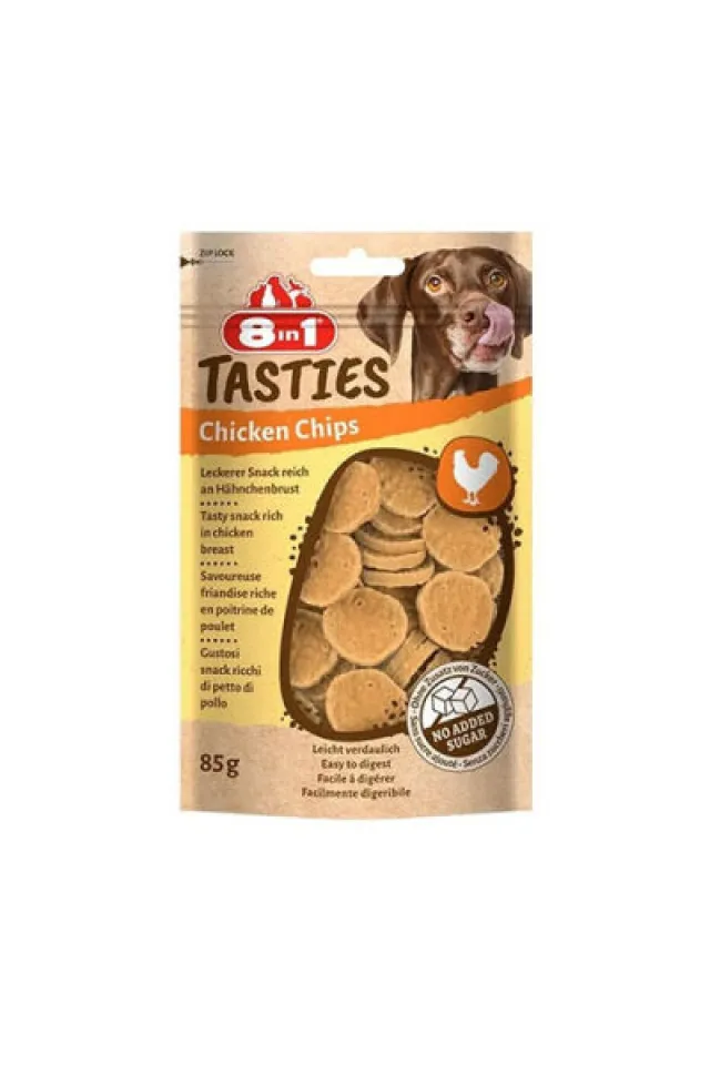 Tasties Chicken Chips Tavuk Cipsi Köpek Ödülü 85 Gr