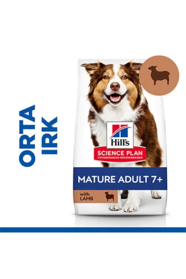 Mature Adult 7+ Medium Lamb & Rice Orta Irk Kuzulu Yaşlı Köpek Maması 2,5 Kg