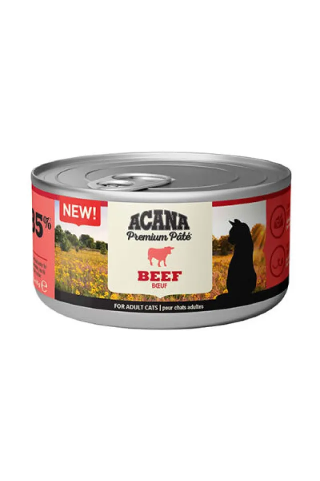 Premium Pate Sığır Etli Ezme Yetişkin Kedi Konservesi 85 Gr