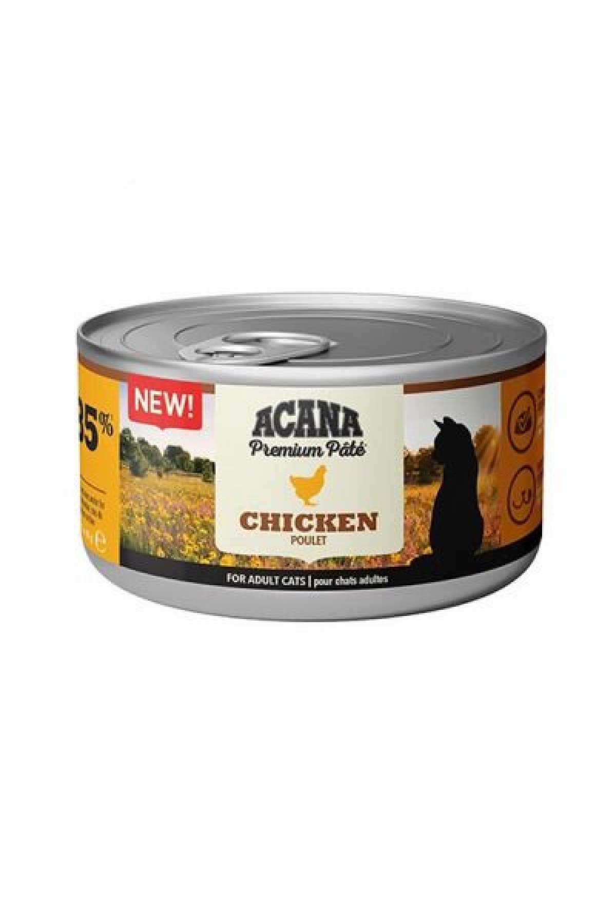 Premium Pate Tavuk Etli Ezme Yetişkin Kedi Konservesi 85 Gr