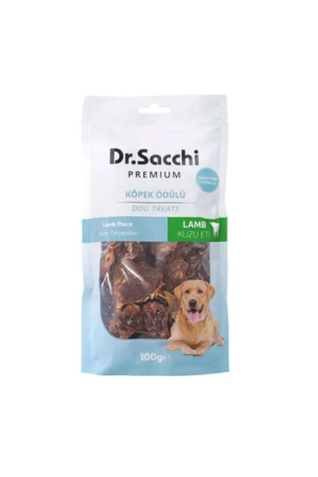 Kuzu Parçacıklı Köpek Ödülü 100 g