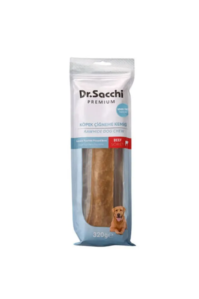 Sığır Derisi Doğal Press Kemik Köpek Ödülü 320 g
