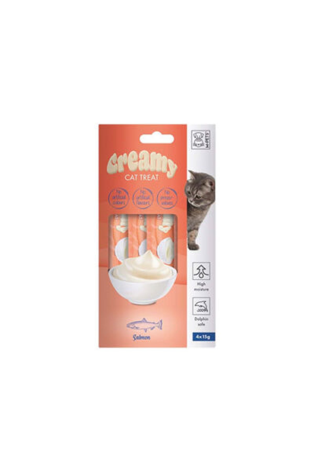 Somonlu Krema Kedi Ödül Maması 4x15 Gr