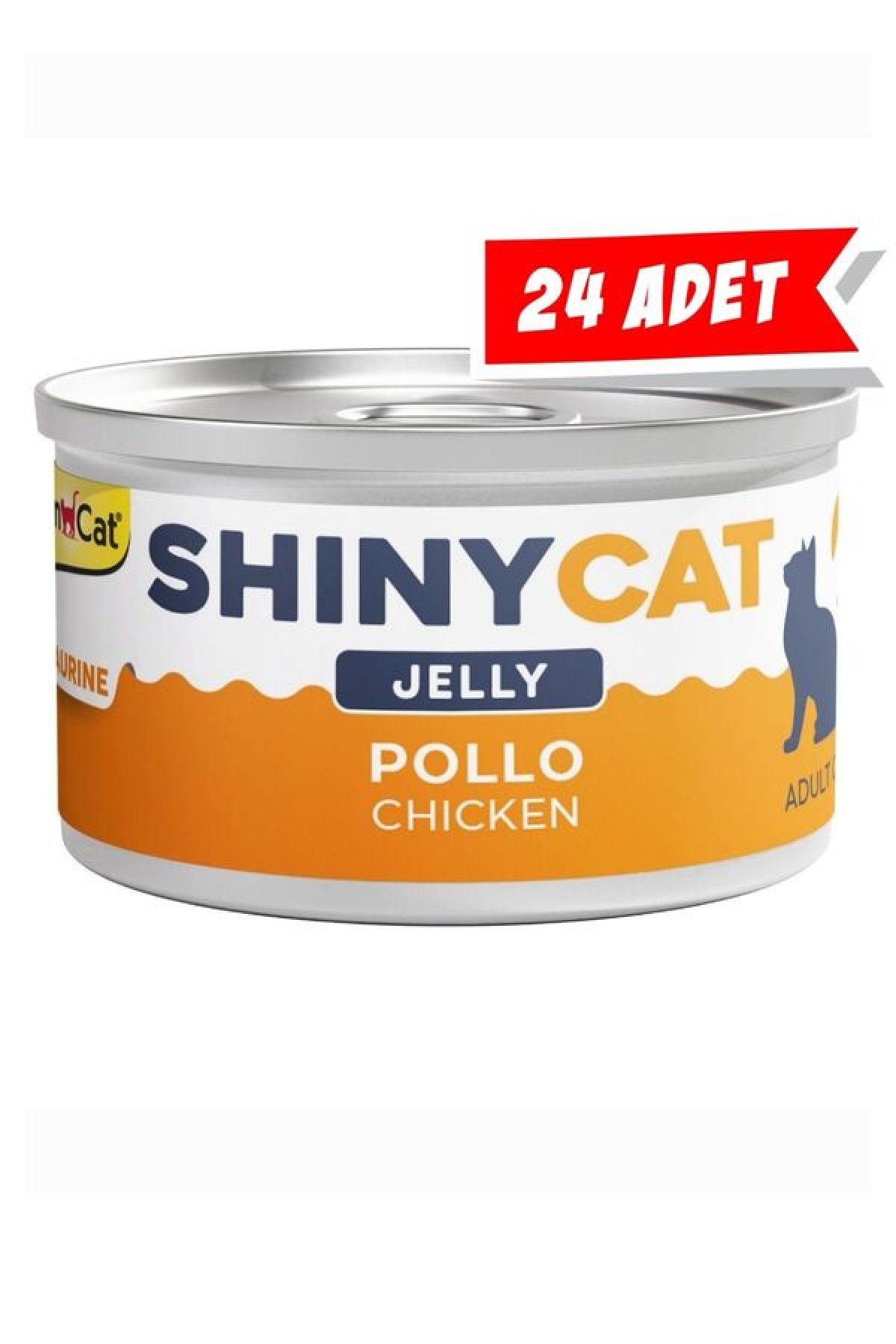 Shinycat Tavuklu Kedi Konservesi 70gr (24 Adet)