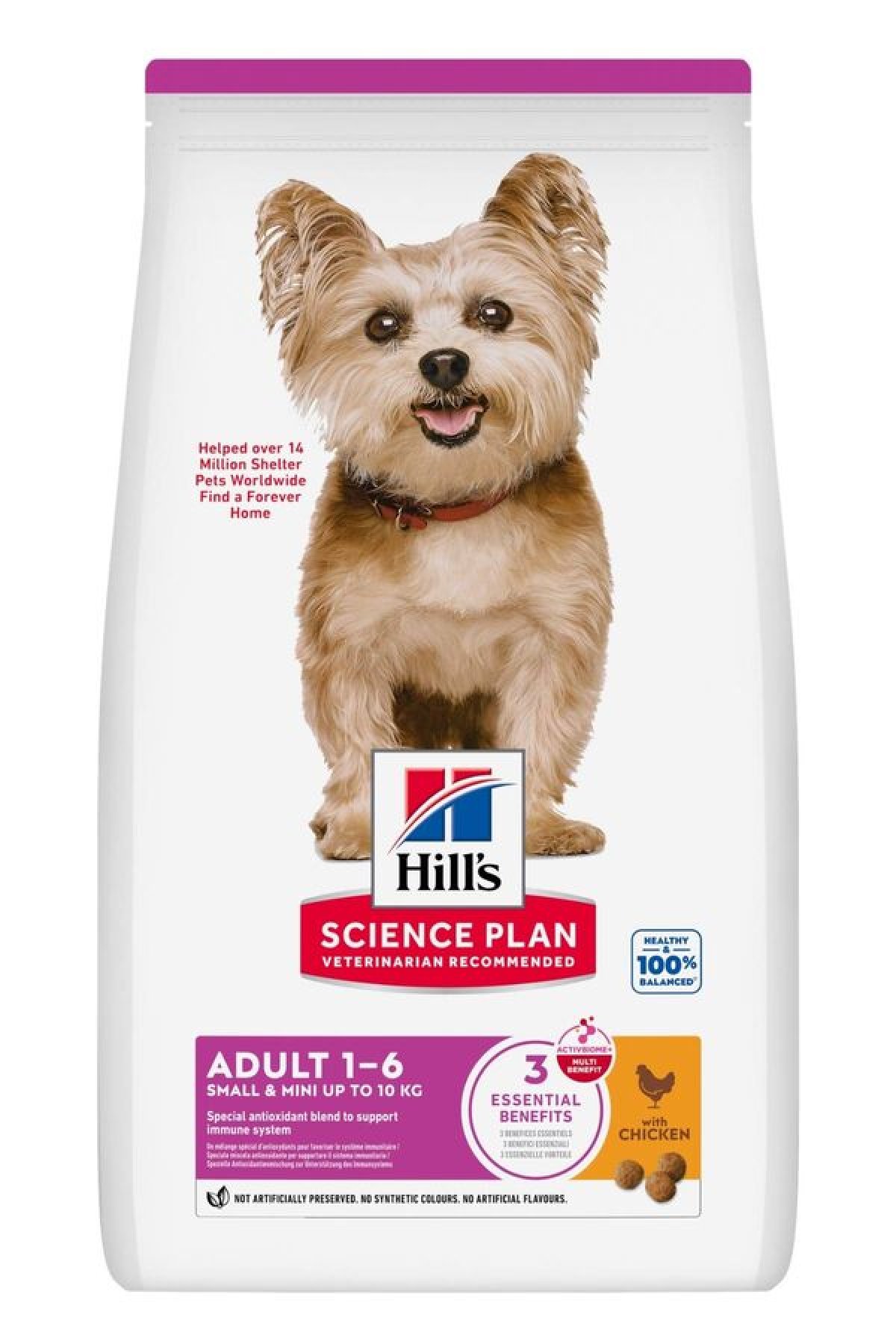 Tavuklu Küçük ve Mini Irk Yetişkin Köpek Maması 3kg