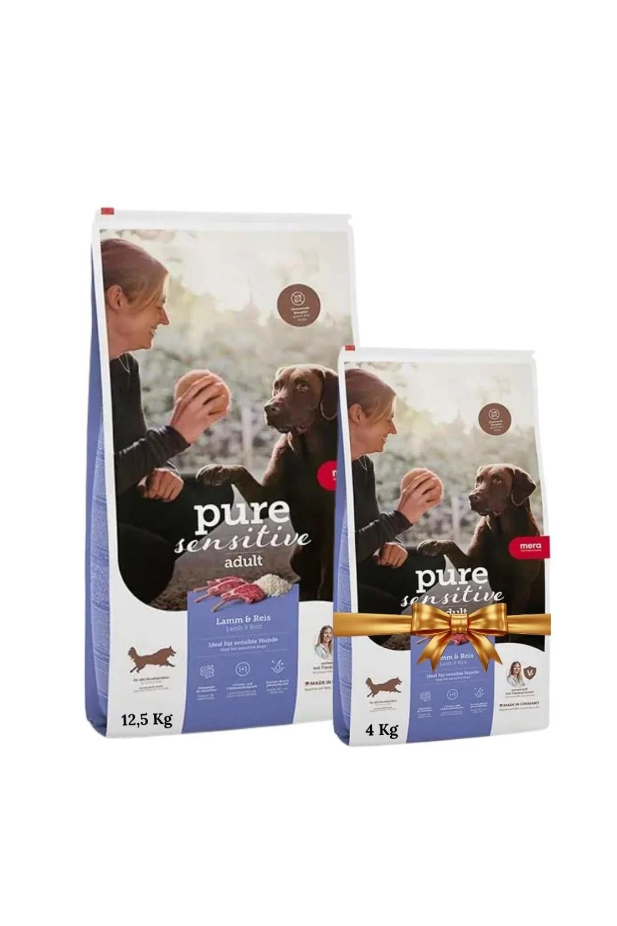 Pure Sensitive Lamb Rice Kuzulu Yetişkin Köpek Maması 12.5 Kg+( 4 KG) Hediyeli