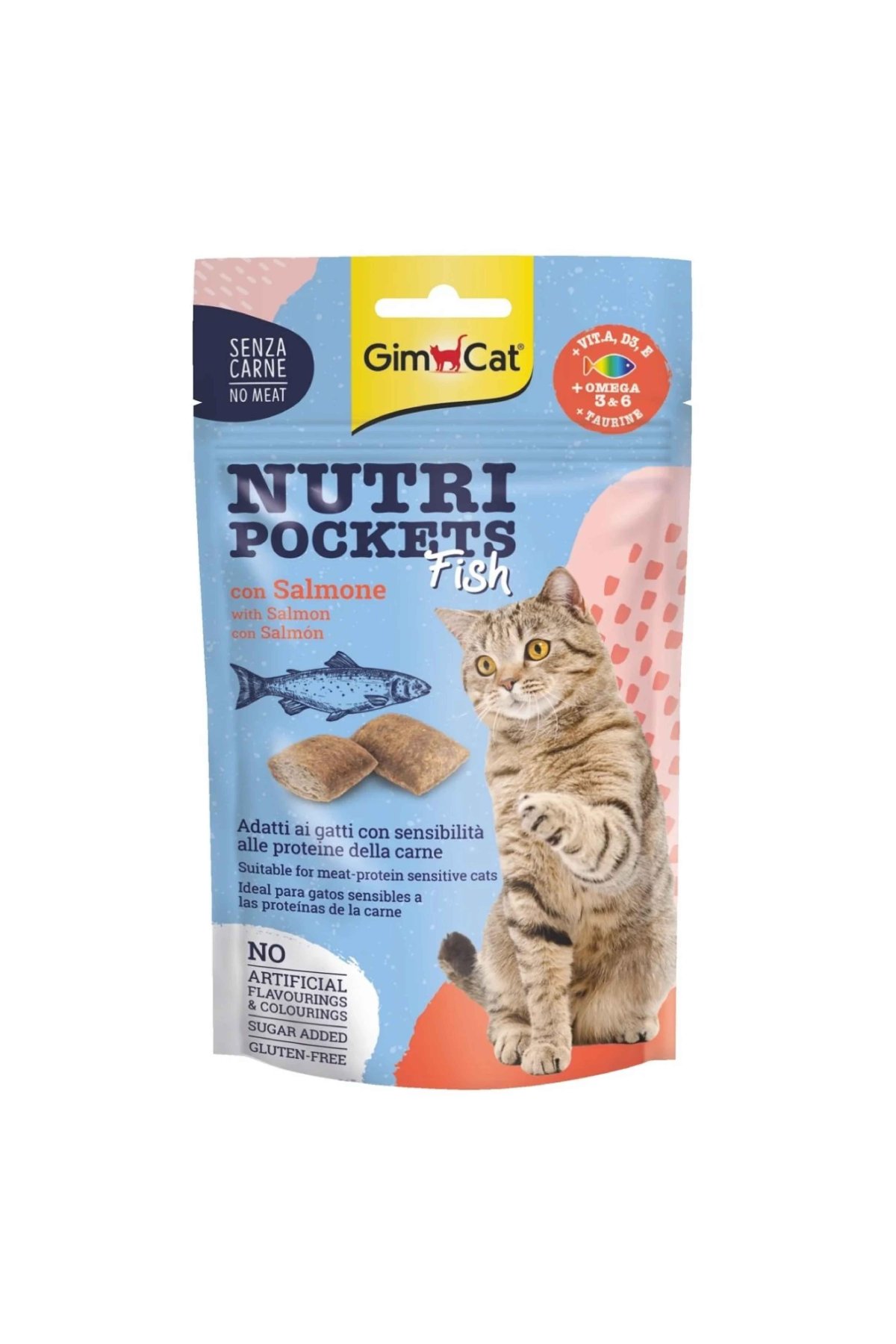 Kedi Ödül Tableti Np Fish With Salmon 60 Gr