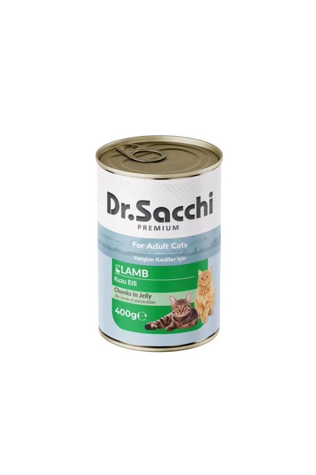 Konserve Kedi Kuzu Etli 400gr