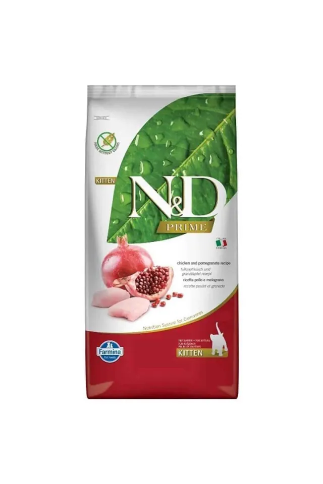 Tahılsız Tavuk & Nar Yavru, Hamile, Emziren Kedi Maması 10 Kg