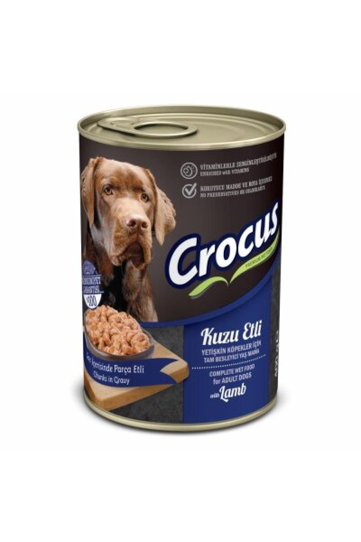 Yetişkin Köpek Kuzu Etli Yaş Mama 400 gr