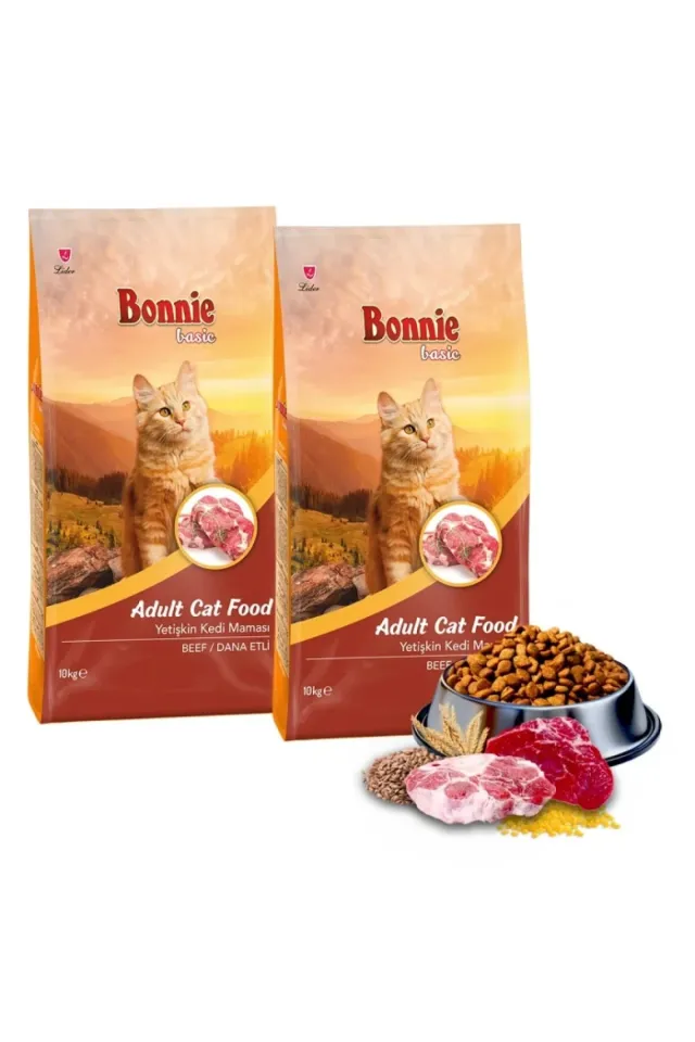 Dana Etli Yetişkin Kedi Maması 10 Kg x 2 Adet