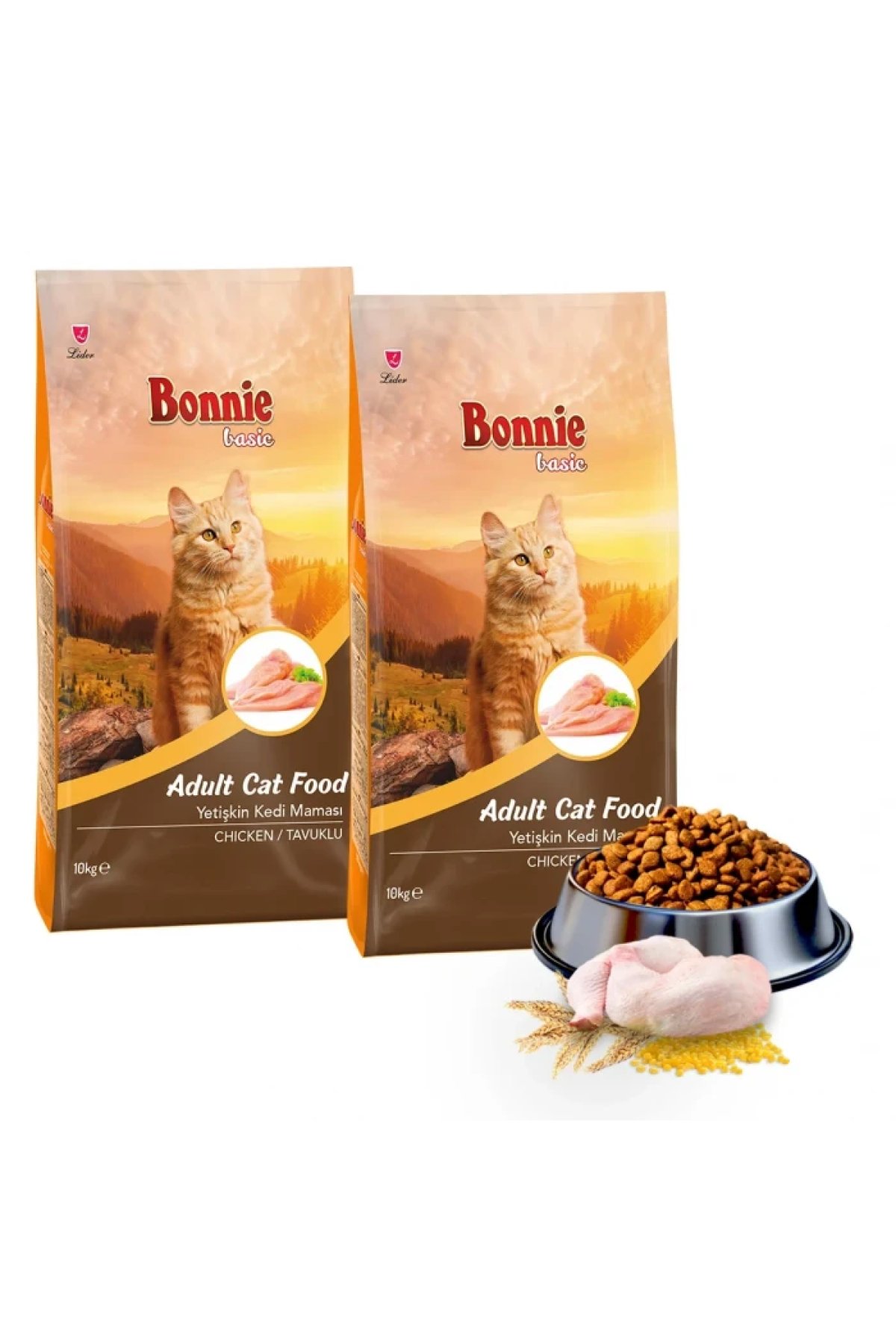 Tavuklu Yetişkin Kedi Maması 10 Kg x 2 Adet