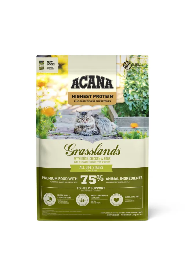 Grasslands Kedi Maması 4,5Kg - Tüm ırk ve yaşam evreleri için
