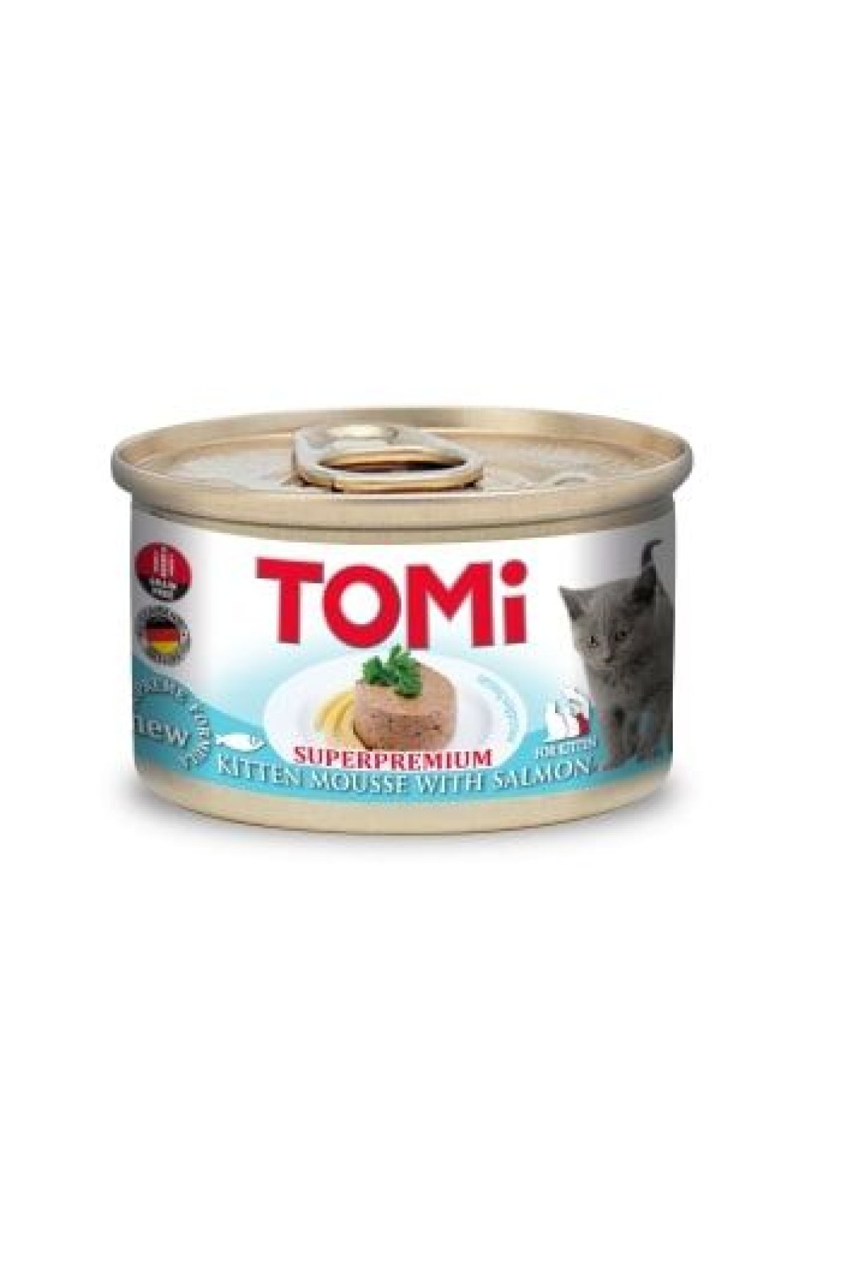 Yavru Kedi Somonlu Yaş Mama 85g