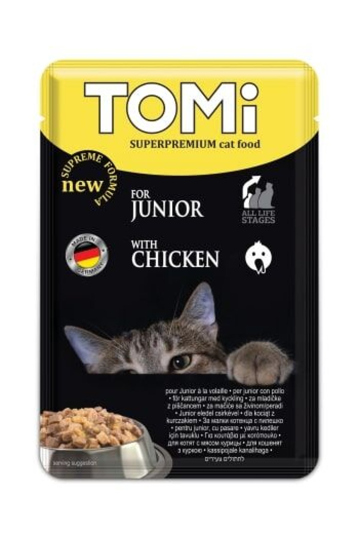 Yavru Kedi Kümes Hayvanlı Pouch Mama 100gr